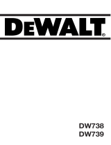 DeWalt DW738 Handleiding
