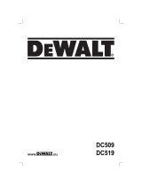 DeWalt DC509 Handleiding