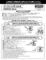 Kyosho No.80921@PERFEX KA-6 Handleiding