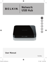 Belkin HUB USB RÉSEAU #F5L009EA Handleiding