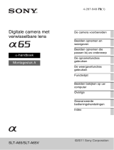 Sony SLT-A65Y de handleiding
