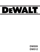 DeWalt DW509 Handleiding