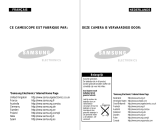 Samsung VP-M110R Handleiding