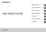 Sony HAP-Z1ES Gebruikershandleiding