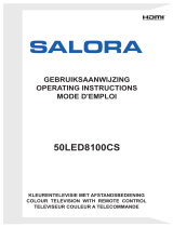 Salora 50LED8100CS Operating Instructions Manual