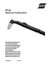 ESAB PT-25 Plasma Arc Cutting Torch Handleiding