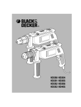 BLACK DECKER kd 355 k de handleiding