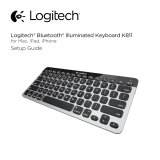 Logitech Bluetooth Illuminated Keyboard K810 de handleiding