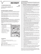 VOLTCRAFT LiPo-Balancer E4 Operating Instructions Manual