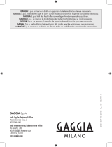 Gaggia Milano Classic Handleiding