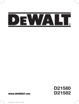 DeWalt D21580K Handleiding