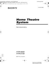 Sony HTR-6100 Handleiding