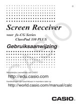 Casio Screen Receiver Handleiding