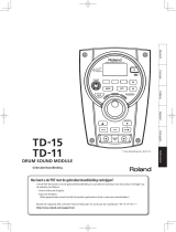 Roland TD-15 de handleiding
