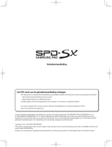 Roland SPD-SX de handleiding