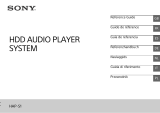 Sony HAP-S1 Gebruikershandleiding