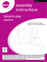 mothercare Plum Tamarin wooden play centre Gebruikershandleiding