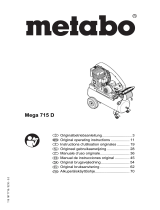 Metabo Mega 715 D Handleiding