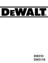 DeWalt DW 311 de handleiding