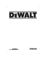 DeWalt DW340K Handleiding
