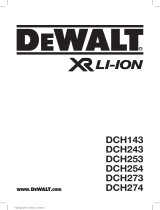 DeWalt DCH143 Handleiding