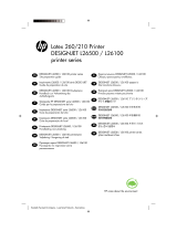 HP Latex 260 Printer (HP Designjet L26500 Printer) Handleiding