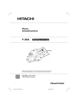 Hitachi F-30A Handleiding