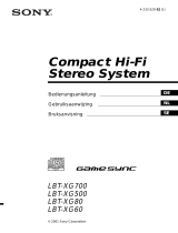 Sony LBT-XG80 de handleiding