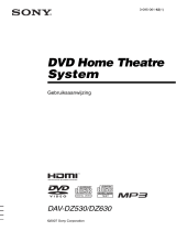 Sony DAV-DZ630 Handleiding