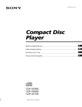 Sharp CDP-XE800 Handleiding