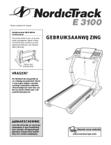 NordicTrack E 3700 Treadmill Handleiding