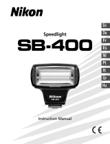 Nikon SPEEDLIGHT SB-400 de handleiding