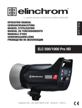 Elinchrom ELC PRO HD 500 Handleiding