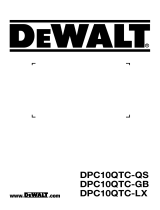 DeWalt DPC10QTC Handleiding