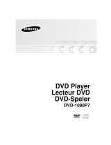 Samsung DVD-1080P7 Handleiding