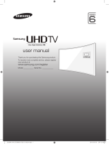 Samsung 48" Curved UHD TV JU6750 Snelstartgids