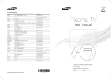 Samsung PS43E450A1W Snelstartgids
