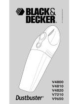 BLACK DECKER v 4800 dustbuster de handleiding