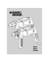 Black & Decker kd 1000 Handleiding