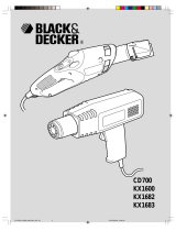 Black & Decker KX1600 Handleiding