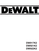 DeWalt DW921K Handleiding