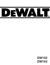 DeWalt DW152 de handleiding