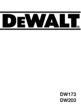 DeWalt DW173 de handleiding