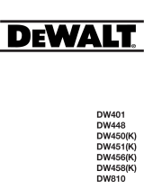 DeWalt DW401 Handleiding