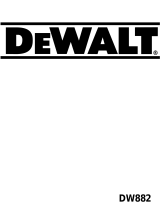DeWalt DW882 T 1 de handleiding