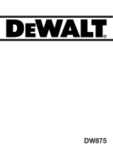 DeWalt DW875 de handleiding