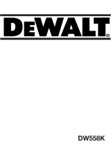 DeWalt DW558 de handleiding