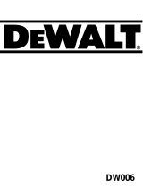 DeWalt DW006K Handleiding