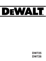 DeWalt DW726 T 2 de handleiding