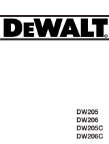 DeWalt DW205 de handleiding